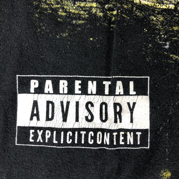 Eminem The Marshall Mathers LP 2 Men's Medium Black Graphic Print Slim Shady Tee - Picture 3 of 10